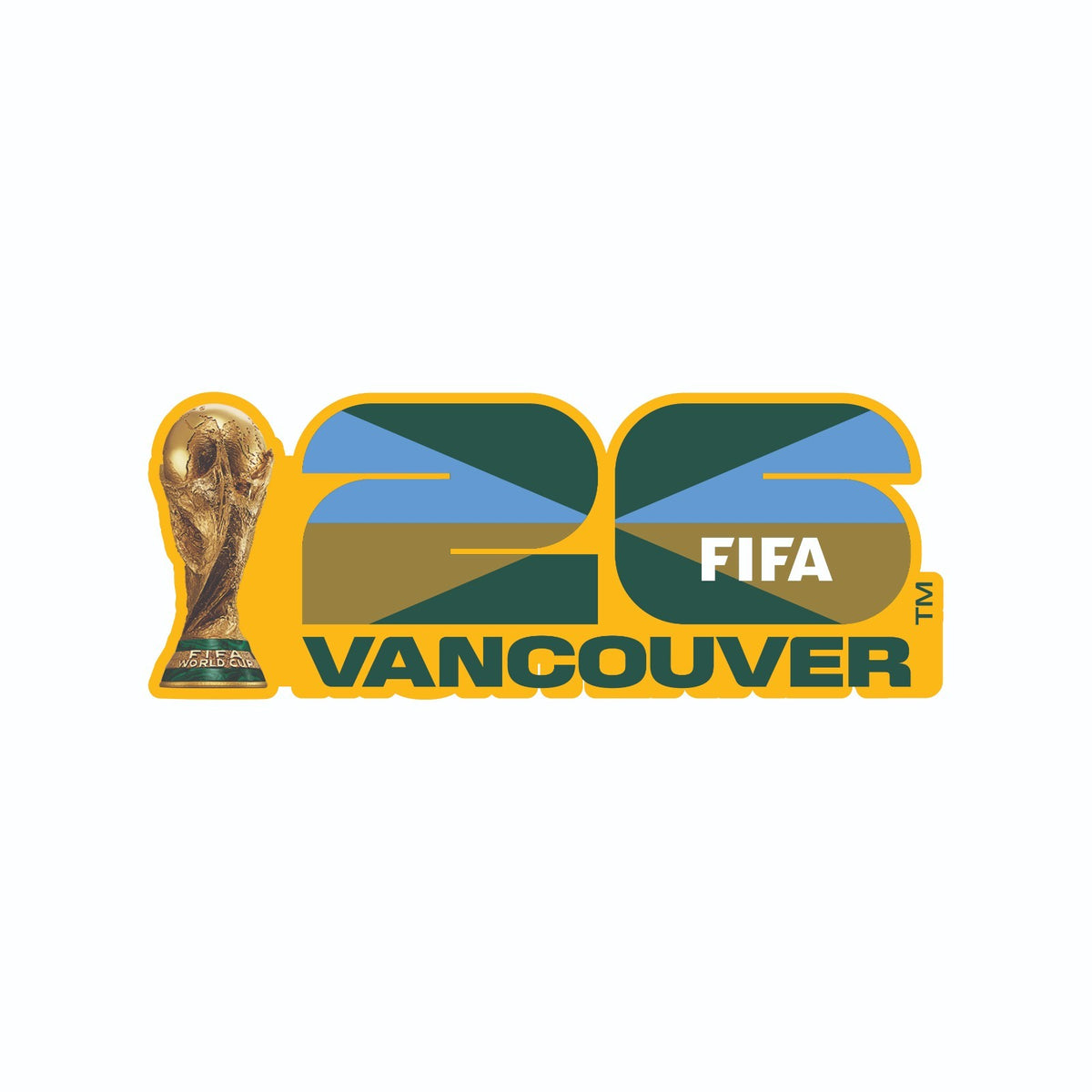 FIFA 2026 World Cup Logo Magnet USA United States Vancouver