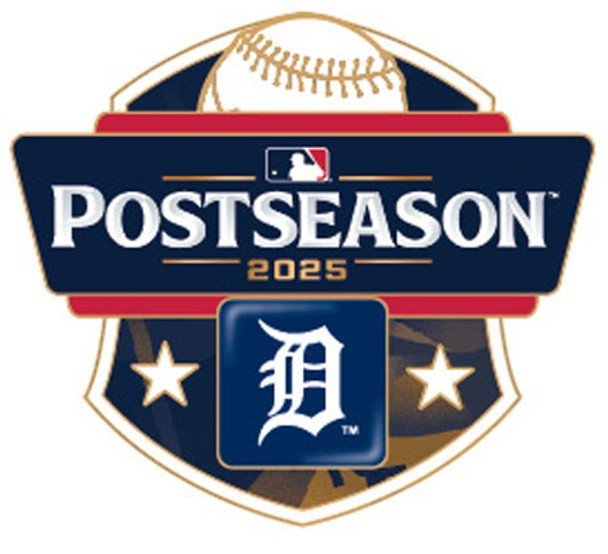 2025 MLB Postseason Pin Detroit Tigers **PRE-SALE** Wild Card ALDS