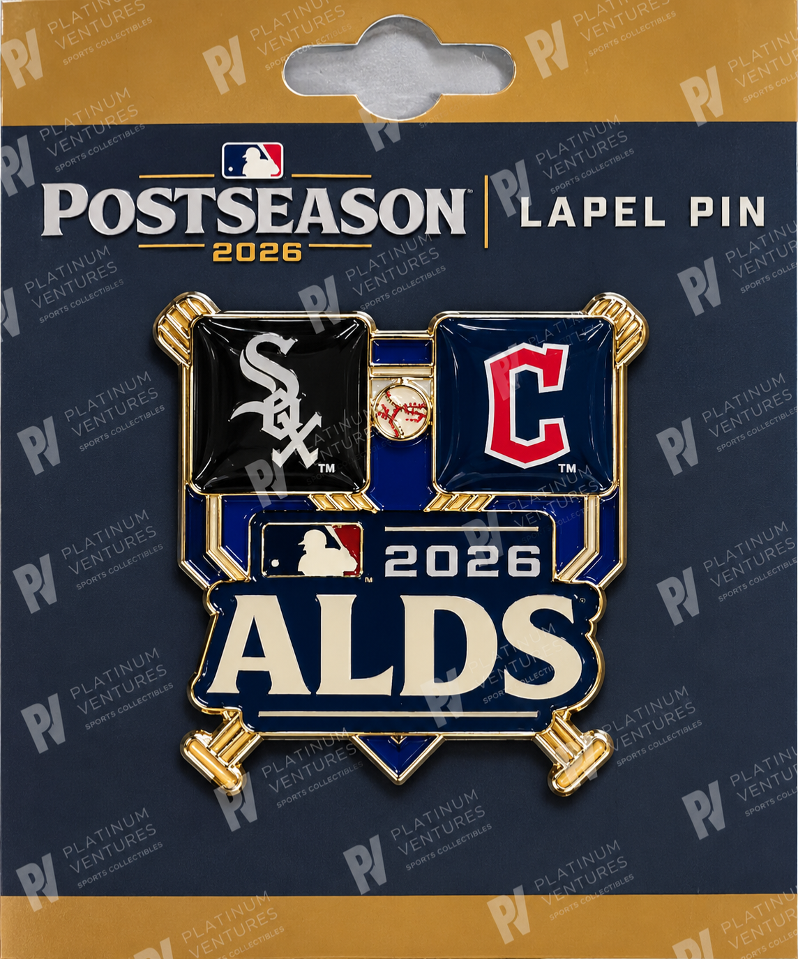 2026 ALDS Division Series Pin Chicago White Sox vs Cleveland Guardians ALCS