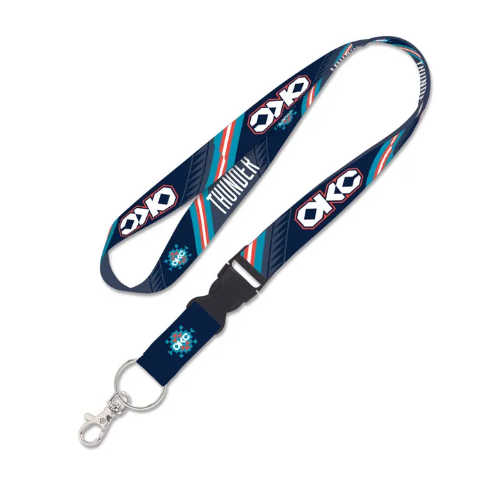 NBA CITY EDITION 2025-2026 OKLAHOMA CITY THUNDER 1" LANYARD