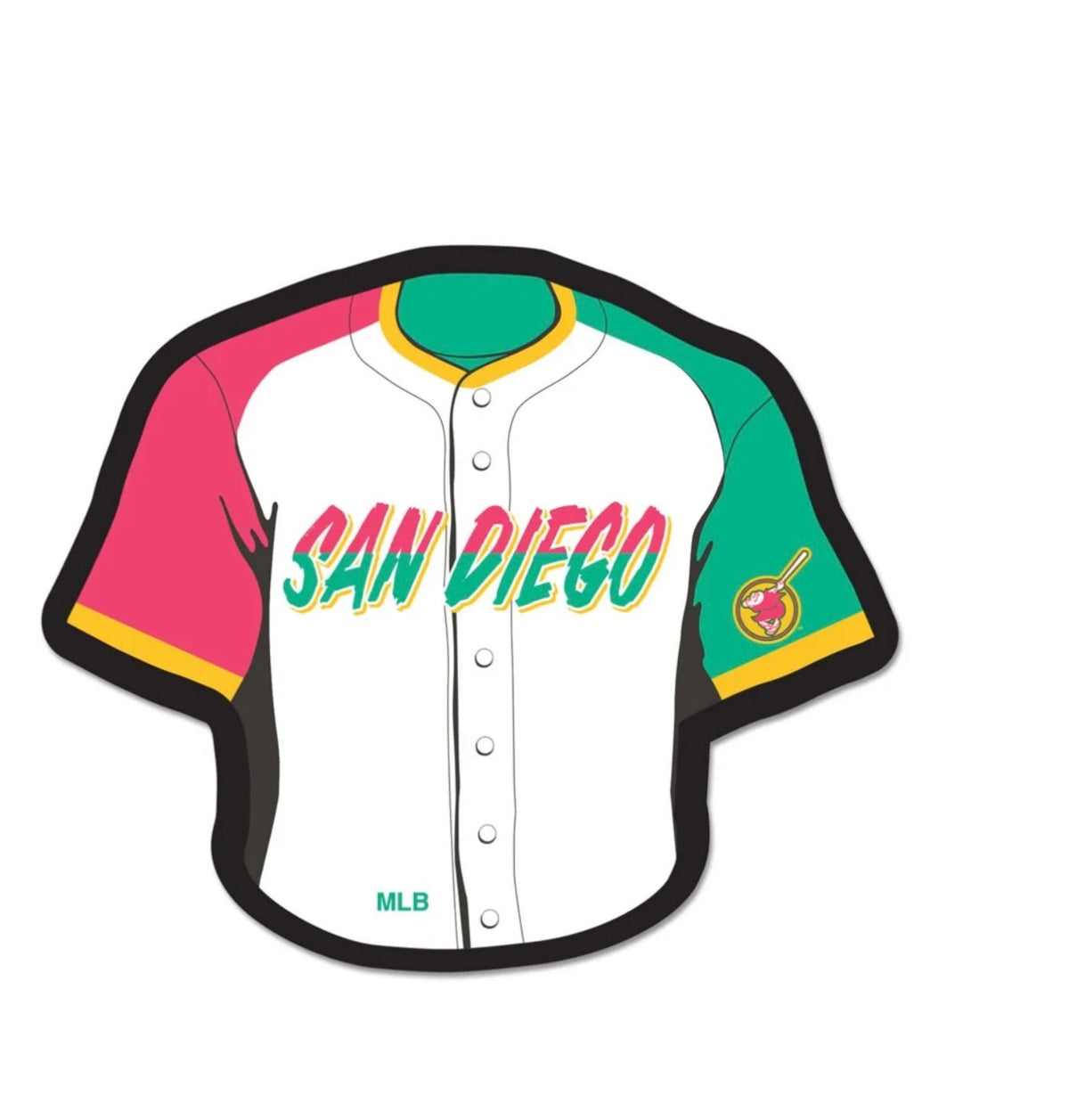 MLB San Diego Padres City Connect Jersey Pin