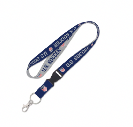 USMNT US Soccer Logo 1” Lanyard Key Chain 2026 World Cup