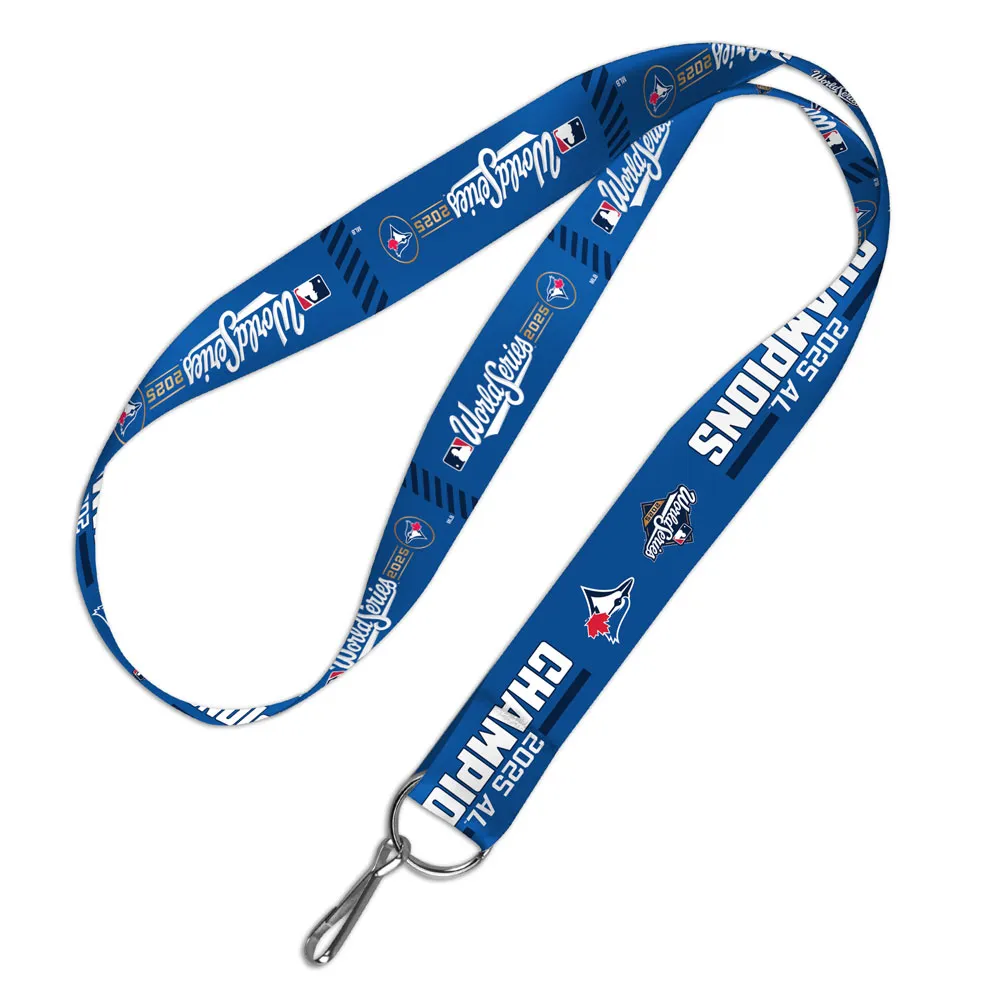 2025 Toronto Blue Jays American League Champions World Series ALCS 1" Lanyard AL