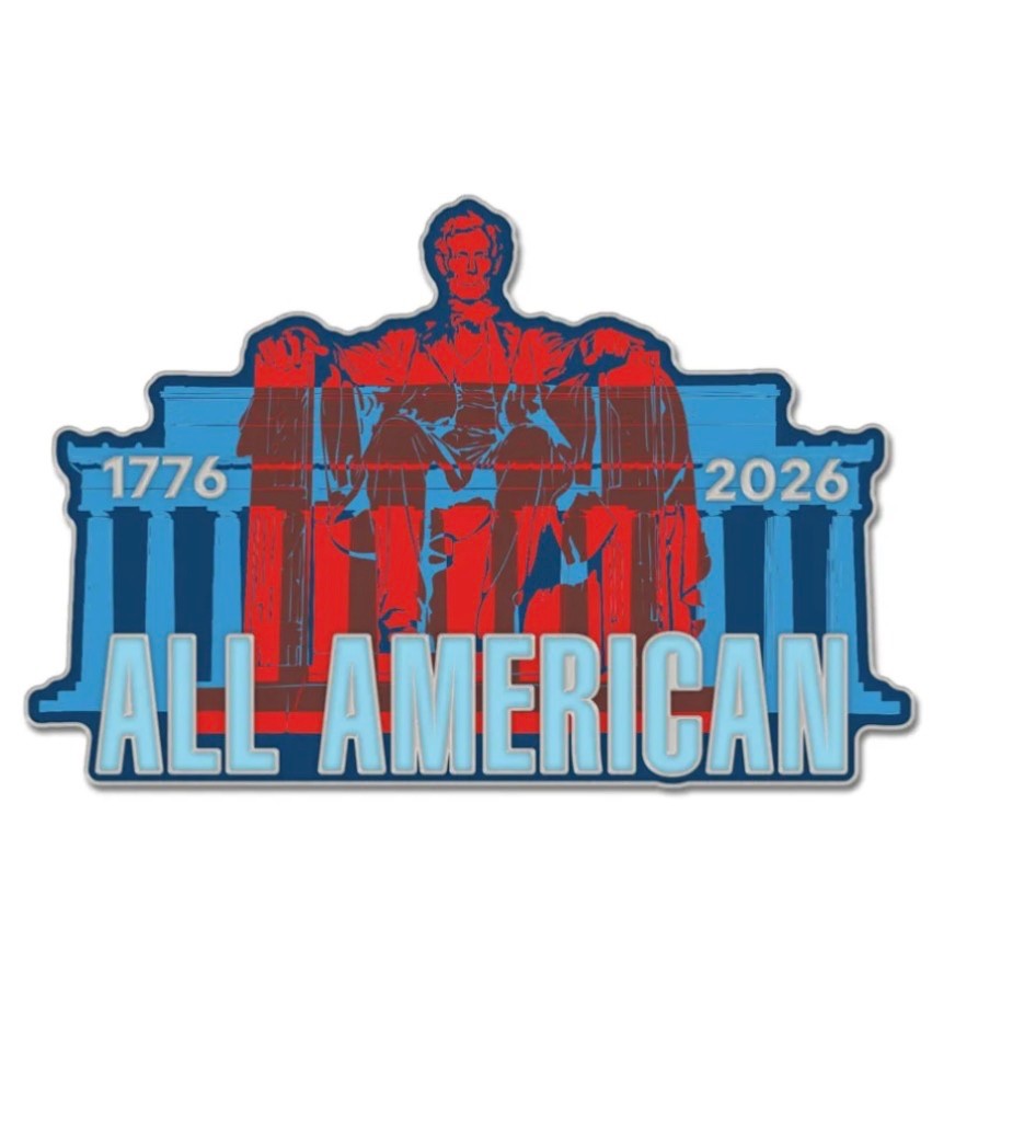 America 250 Anniversary Pin United States 1776 2026 JULY 4TH USA