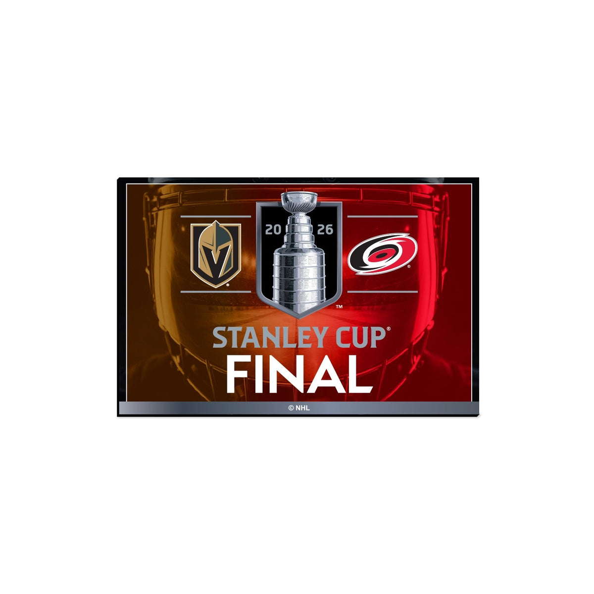 2026 NHL Stanley Cup Dueling Magnet Vegas Golden Knights Carolina Hurricanes