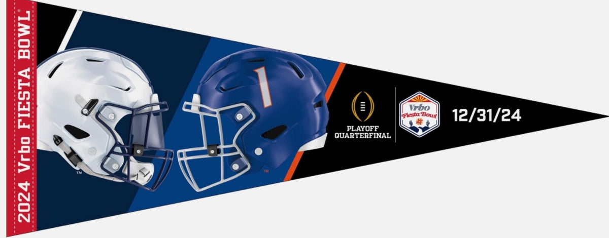 2024 2025 Fiesta Bowl Penn State Nittany Lions Boise State CFP Football Pennant
