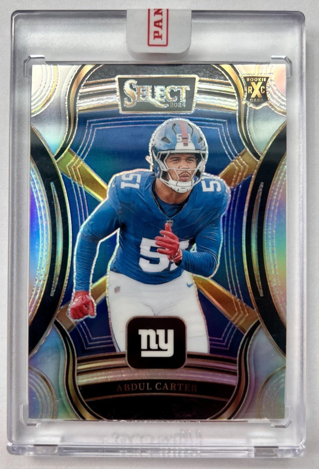 Abdul Carter 2024 Select XRC DEF2 #519 Silver Prizm RC Sealed New York Giants