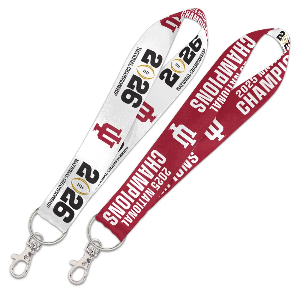 2025 2026 CFP NCAA National Champions Indiana Hoosiers 1" Key Strap