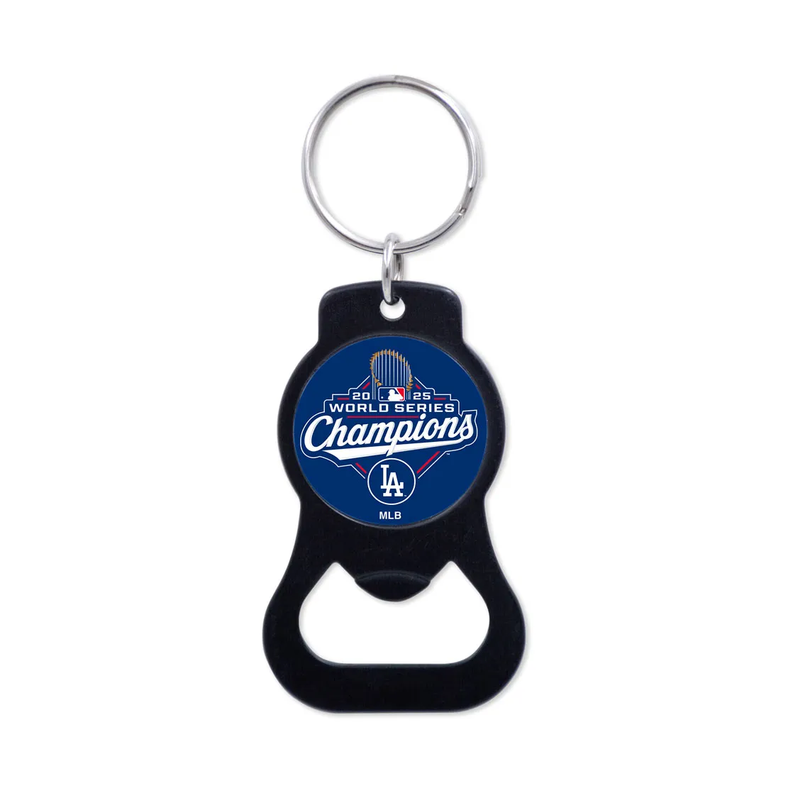2025 World Series Champions Los Angeles Dodgers Bottle Opener Key Ring