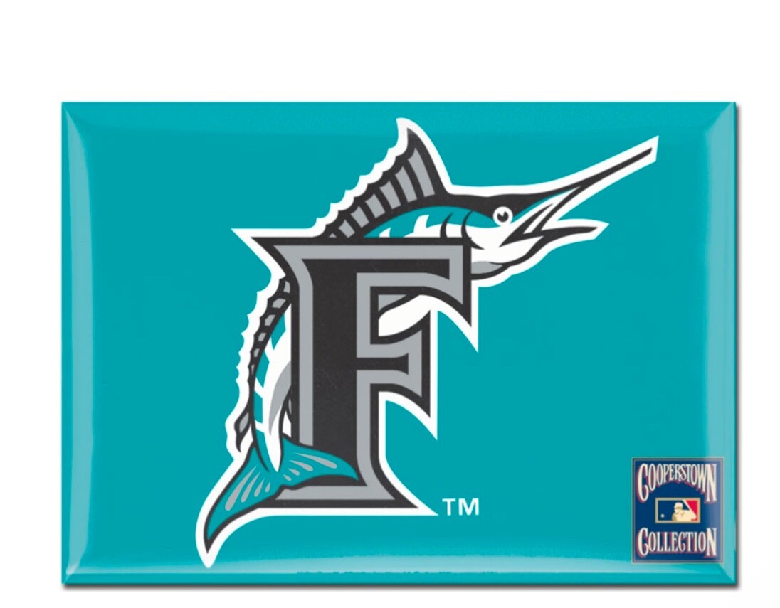 MLB Florida Marlins Logo Magnet