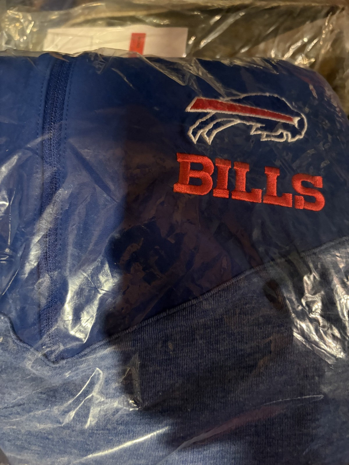 Buffalo Bills Nike Sideline Quarter Zip Pullover Large