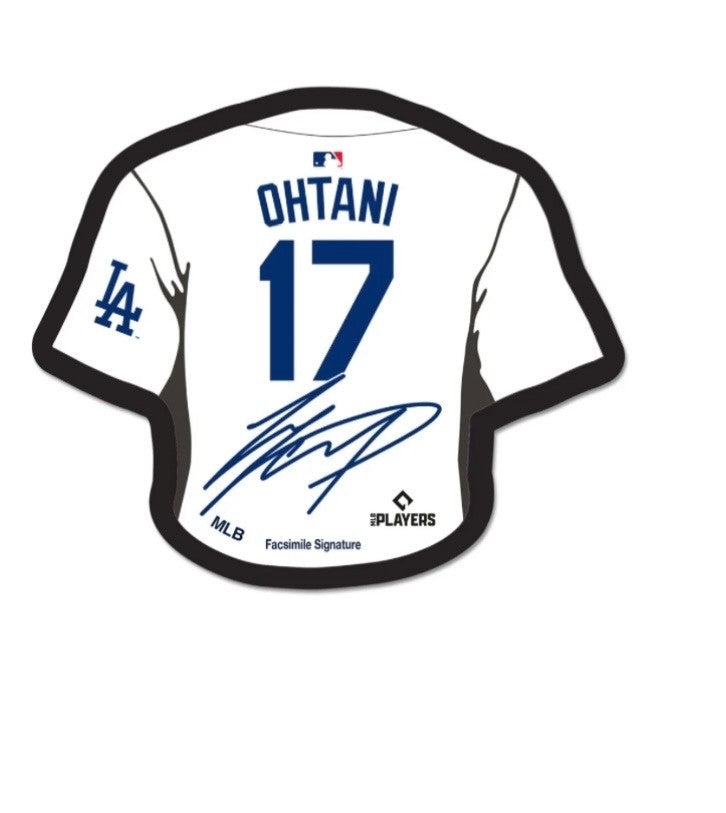 MLB Shohei Ohtani Los Angeles Dodgers Jersey Pin Auto