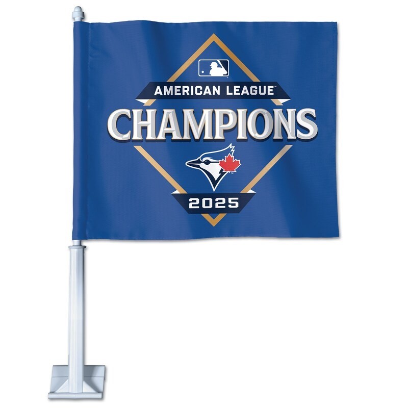 2025 Toronto Blue Jays American League Champions World Series 11x15 Car Flag AL