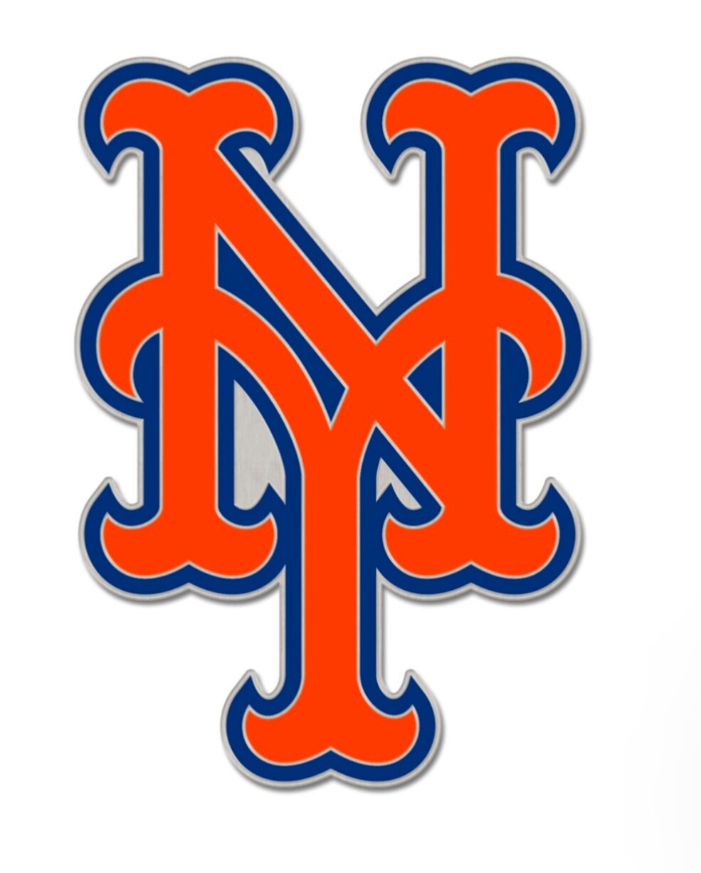 MLB New York Mets Logo Pin
