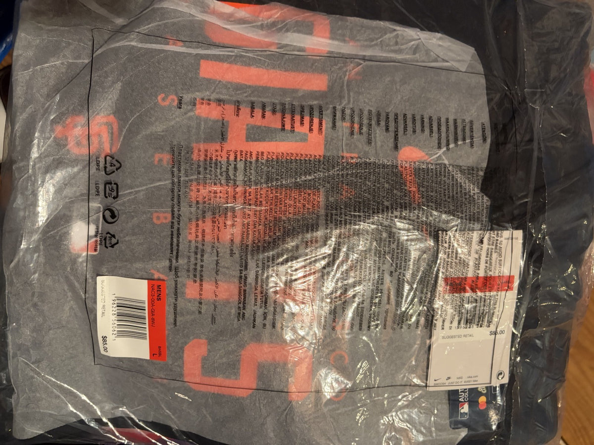 San Francisco Giants Nike MLB Authentic Collection Pullover Hoodie Large