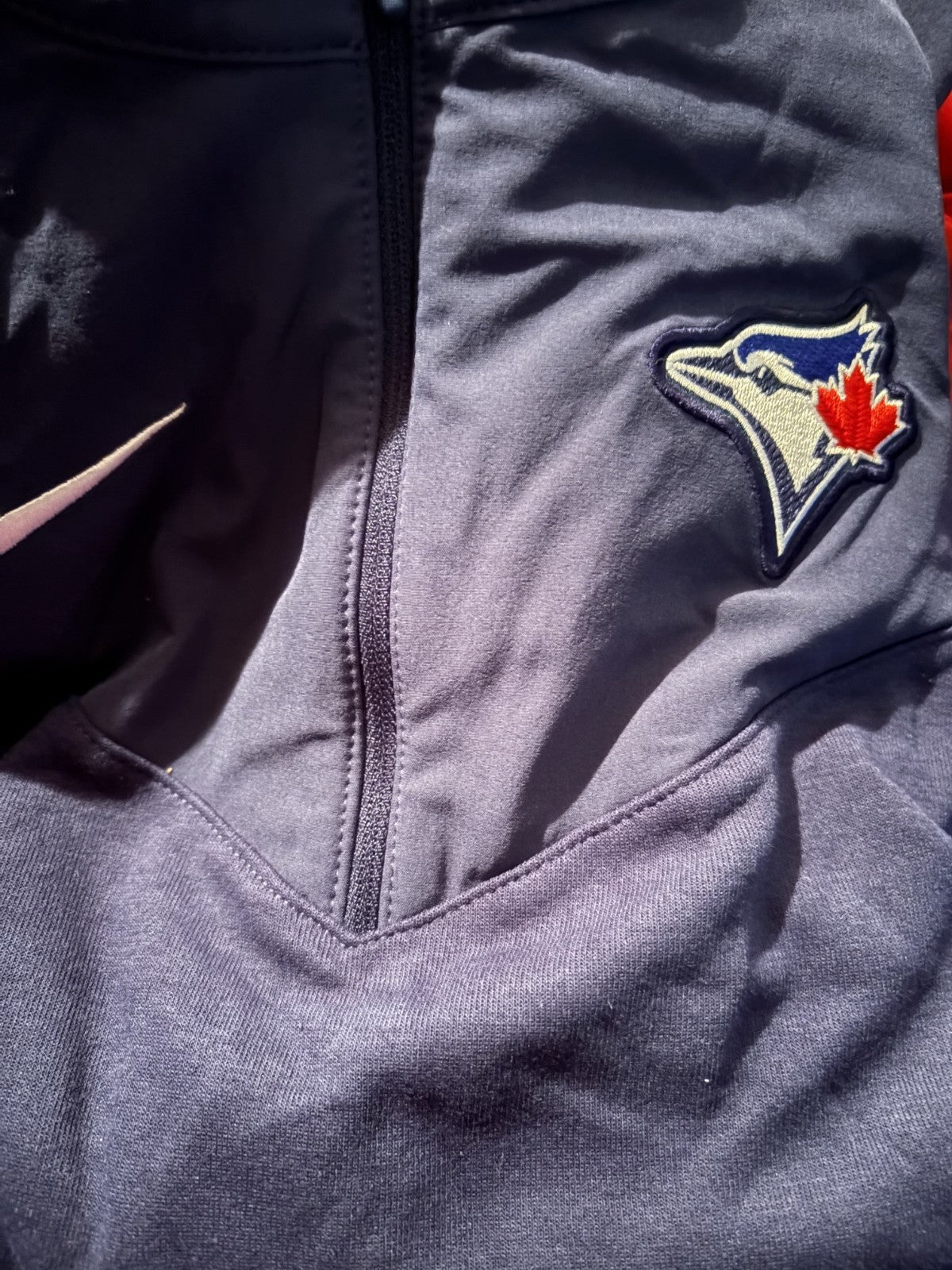 Toronto Blue Jays Nike Authentic Collection Game Time Pullover Large NWT