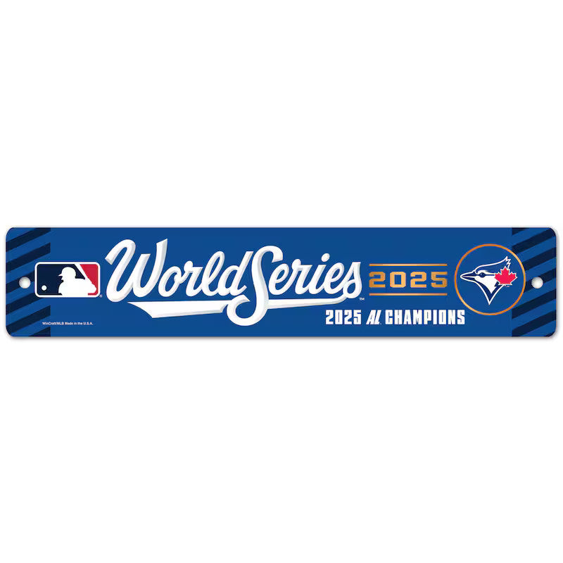 2025 Toronto Blue Jays American League Champions World Series ALCS SIGN AL