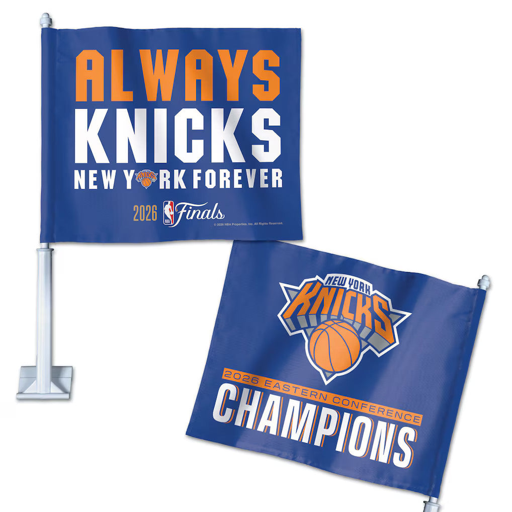 2026 New York Knicks Eastern Conference Champions Car Flag NBA Finals