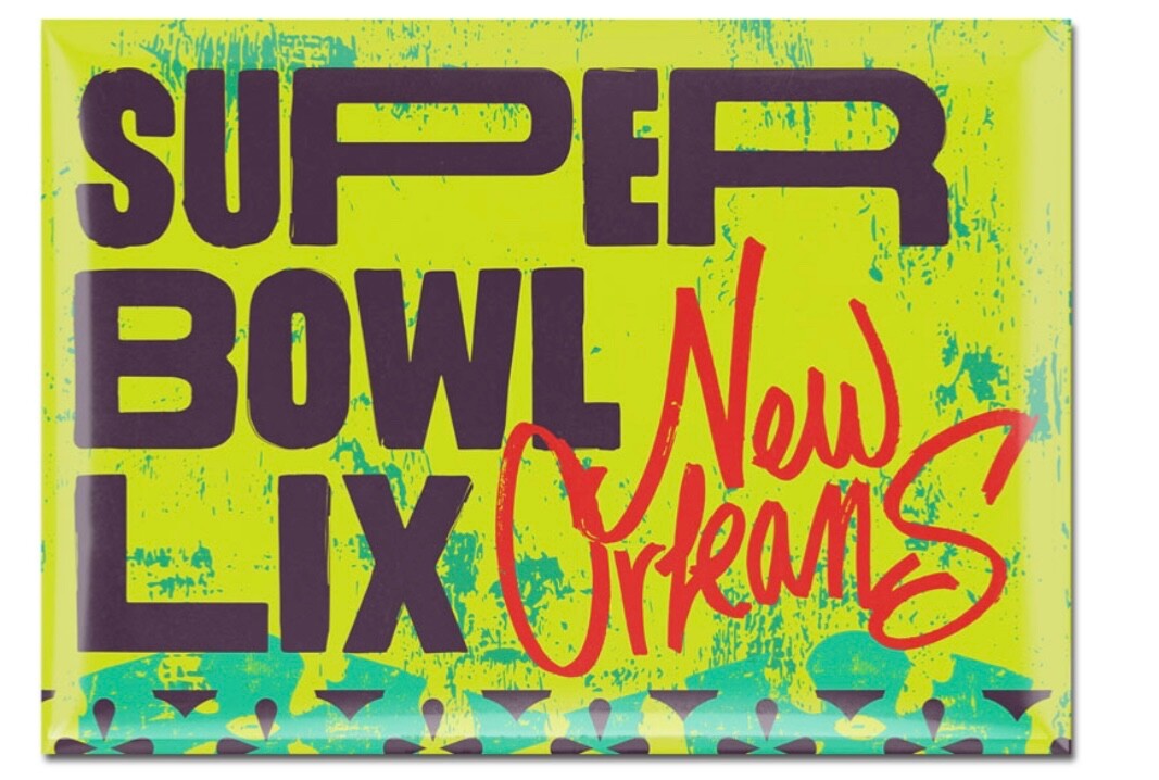 NFL Super Bowl LIX 2025 Logo Magnet