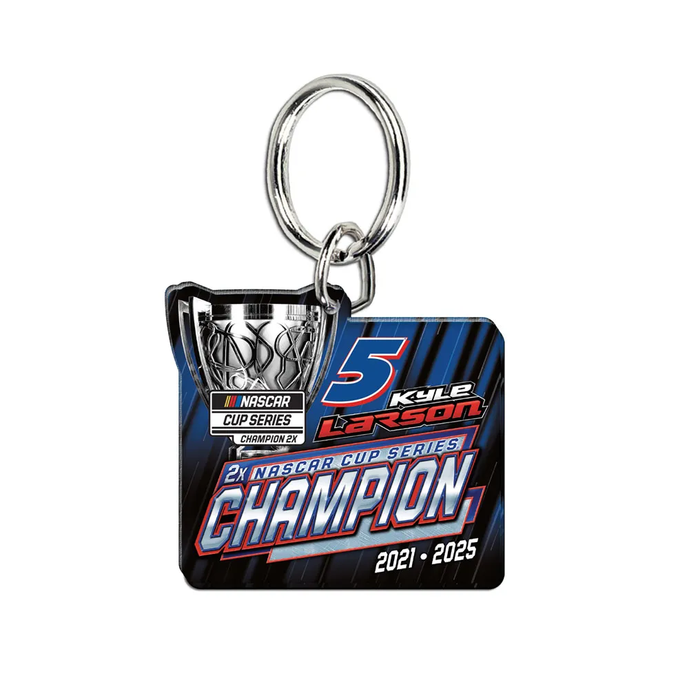2025 NASCAR CUP CHAMPION KYLE LARSON KEY RING HENDRICK MOTORS