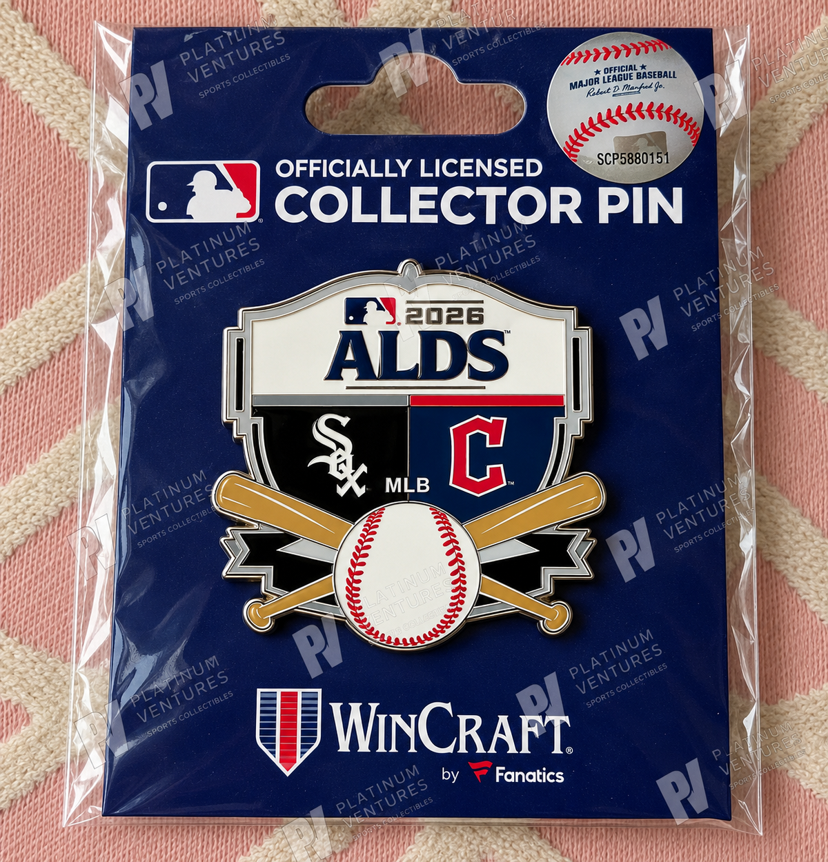 2026 ALDS Division Series Pin Chicago White Sox vs Cleveland Guardians ALCS