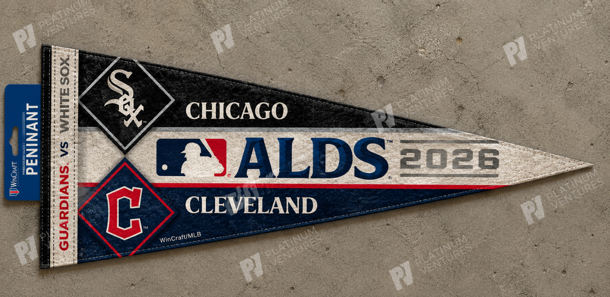 2026 ALDS Division Series Pennant Chicago White Sox vs Cleveland Guardians ALCS