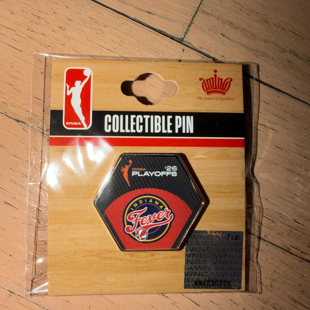 2026 WNBA Playoffs Pin Indiana Fever Caitlin Clark
