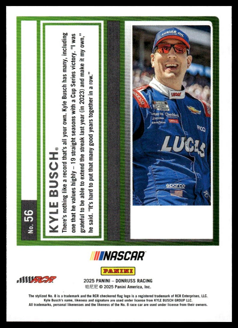 2025 Donruss #56 Kyle Busch