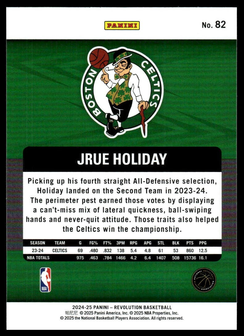 2024-25 Panini Revolution #82 Jrue Holiday