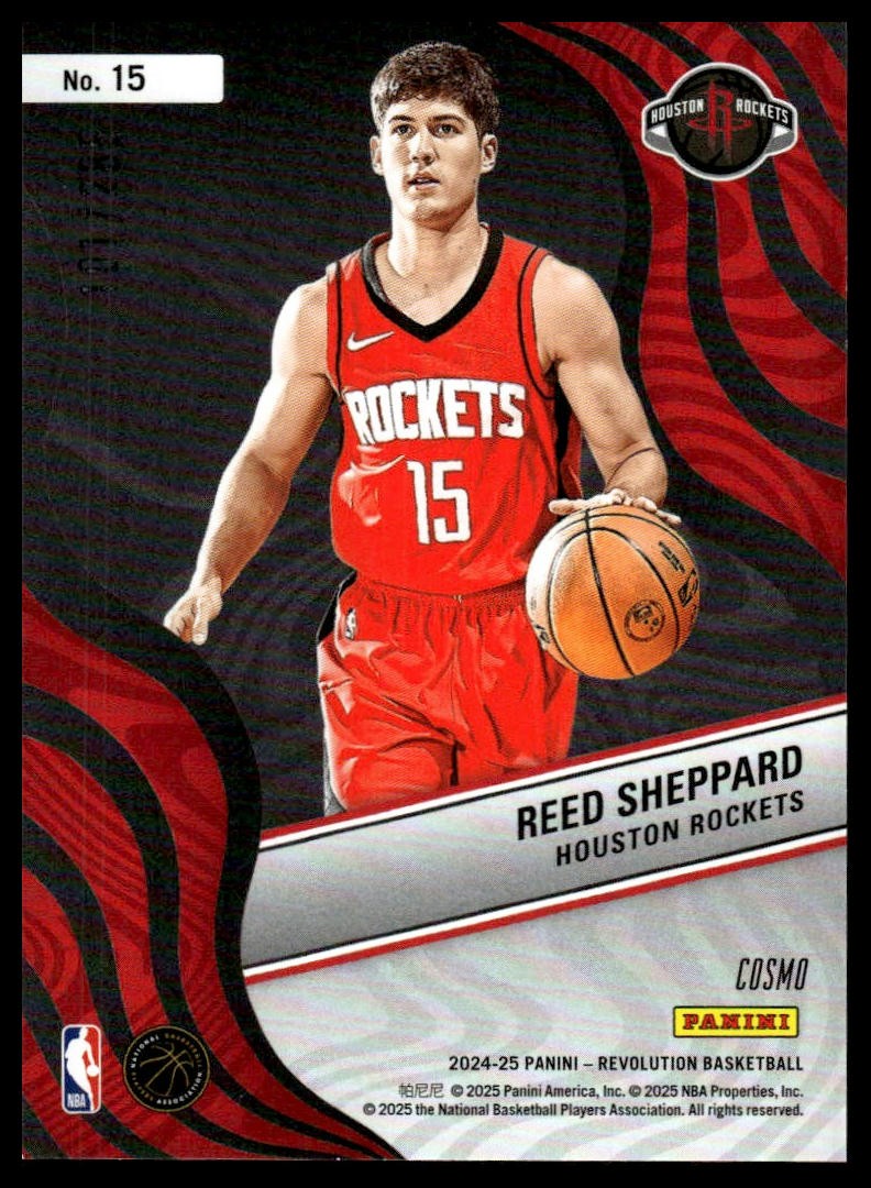 2024-25 Panini Revolution #15 Reed Sheppard New Wave