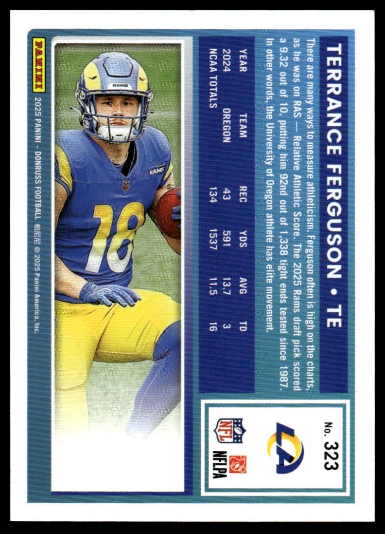 2025 Donruss #323 Terrance Ferguson