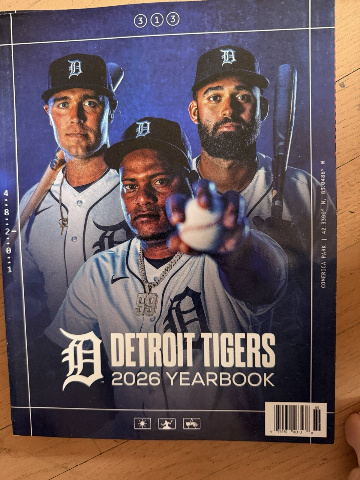 2026 Detroit Tigers Official Yearbook In Stock