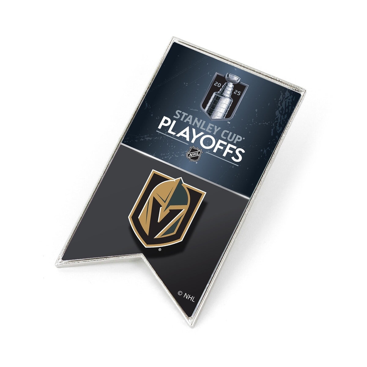 2025 NHL Stanley Cup Playoffs Las Vegas Golden Knights Banner Pin