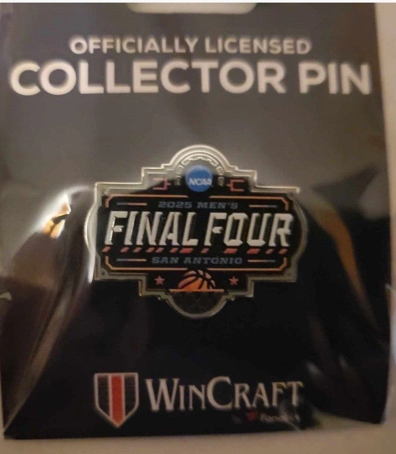2025 NCAA Men’s Final Four Logo Pin San Antonio Florida