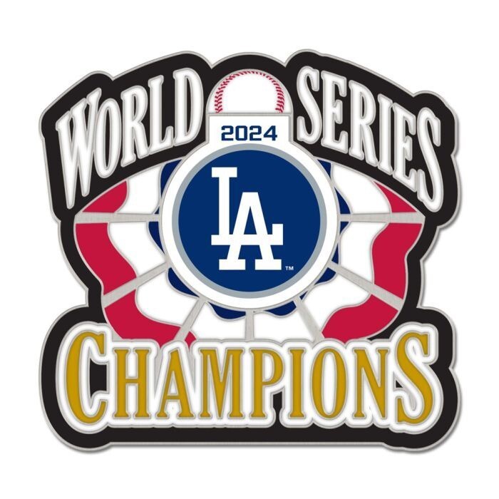 Los Angeles Dodgers 2024 World Series Champions Pin New York Yankees 2025