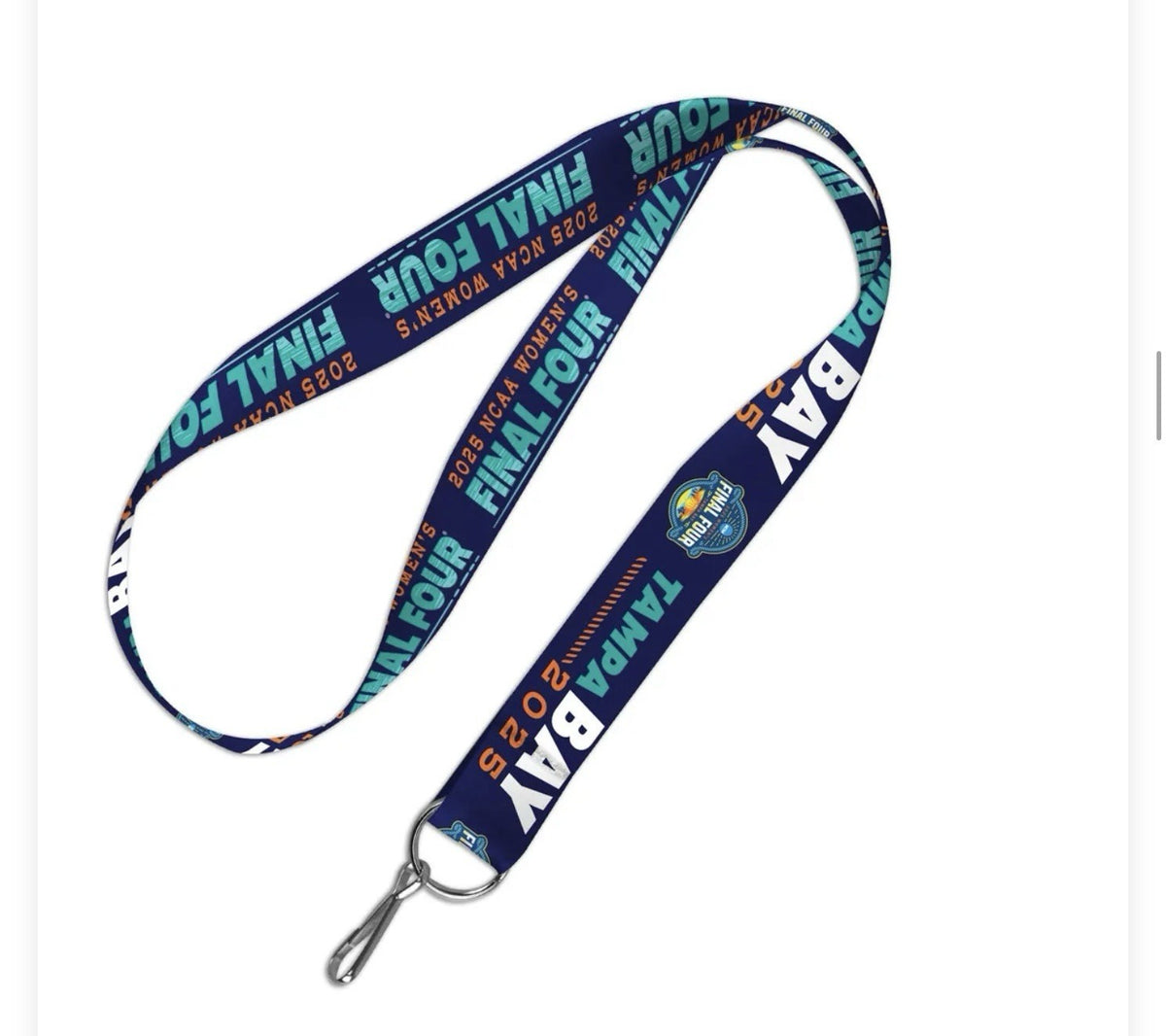 2025 Womens NCAA Basketball Tournament FINAL FOUR Lanyard Tampa Bay