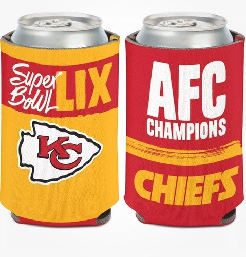 2024 AFC Champions 2025 Super Bowl LIX 59 Can Cooler v1