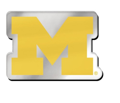 University Of Michigan Wolverines Acrylic Logo Pin