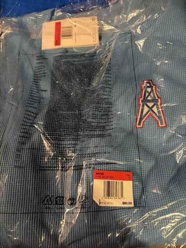 Houston Oilers Texans Nike Waffle Sweatshirt Large