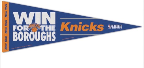 2025 NBA Playoffs New York Knicks Pennant