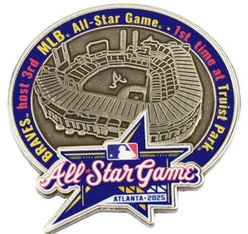 2025 MLB All Star Game ASG Atlanta Braves Logo Pin Truist Park