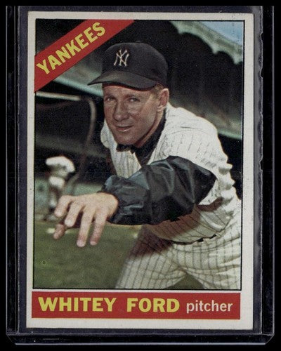 1966 Topps #160 Whitey Ford