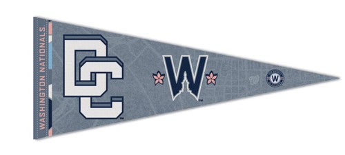 2025 MLB Washington Nationals City Connect Logo Pennant