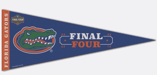 Florida Gators 2025 NCAA Tournament Final Four San Antonio Pennant
