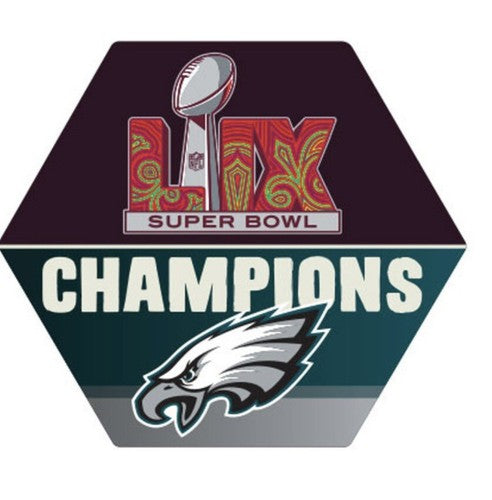 2024 2025 Super Bowl LIX Champions Philadelphia Eagles Pin V1