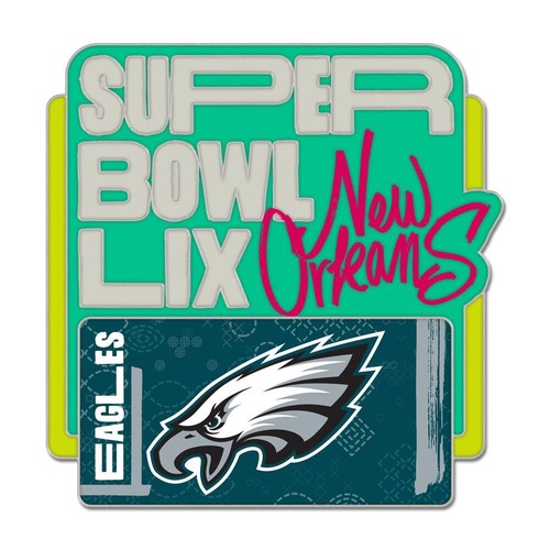 2024 NFC Champions Philadelphia Eagles 2025 Super Bowl LIX 59 Pin V7