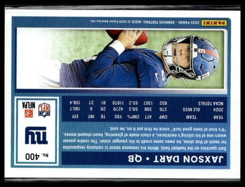 2025 donruss jaxson dart