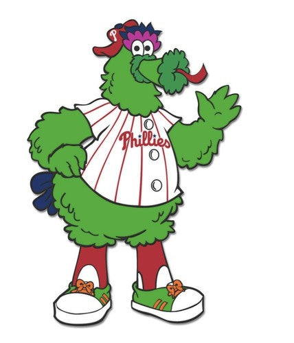 Philadelphia Phillies Mascot Philly Fanatic Pin