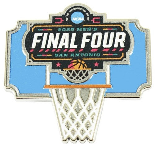 2025 NCAA Tournament Final Four Logo Pin San Antonio Houston Auburn Duke Florida