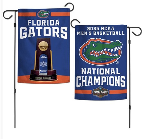2025 NCAA Men’s Final Four National Champions Florida Gators Garden Flag